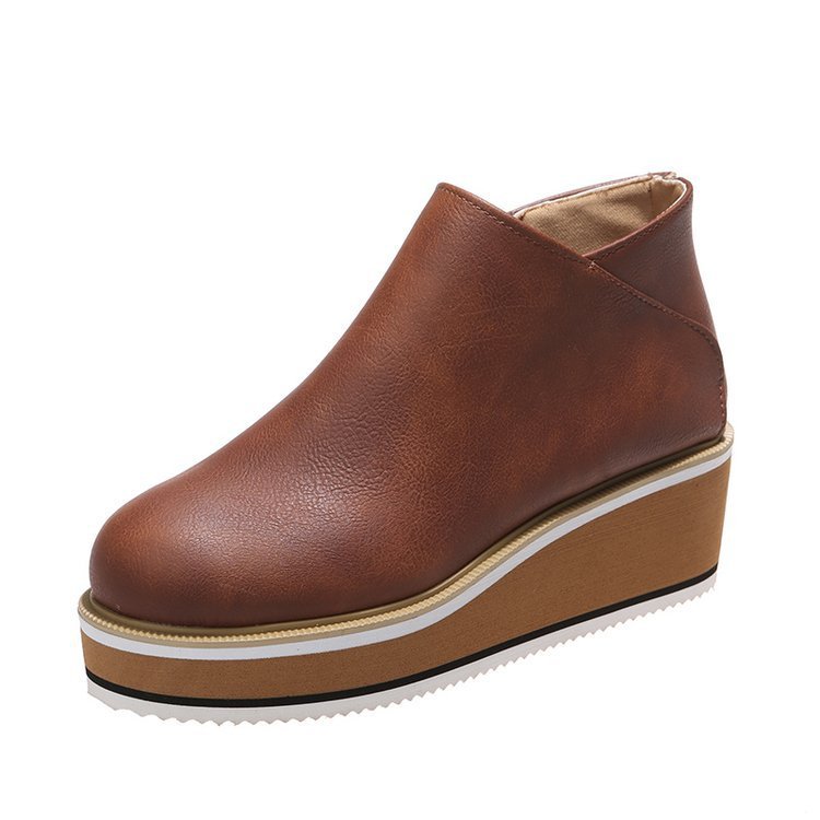 Chaussures décontractées à semelle épaisse