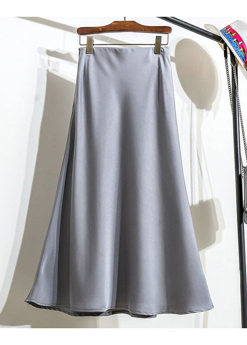 Jupe A-line en satin - Élégance et confort feroval