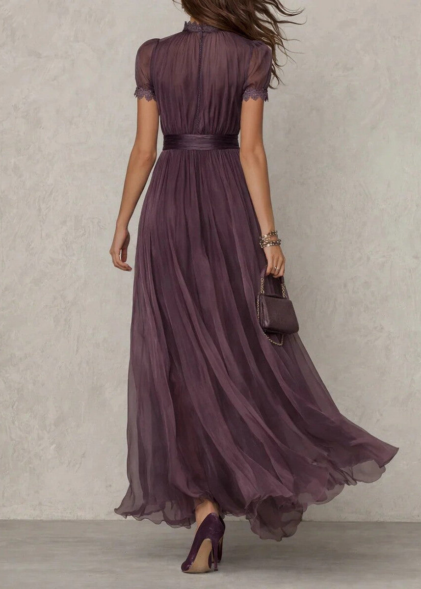 Auréline | Robe Longue Élégance Royale