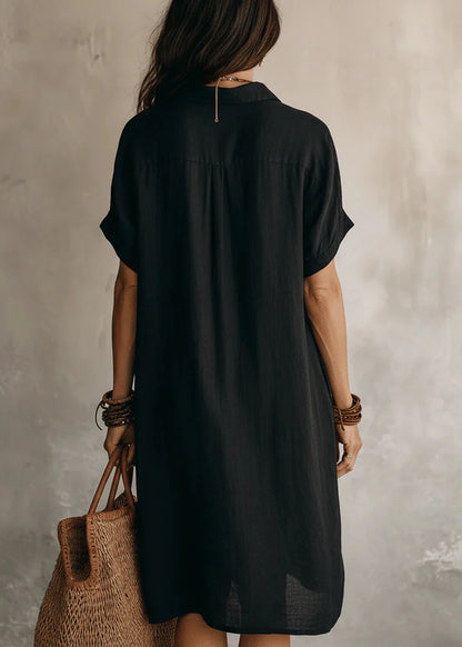 Noélia | Robe Chemise Minimaliste