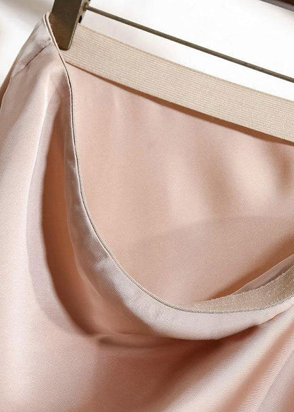 Jupe A-line en satin - Élégance et confort