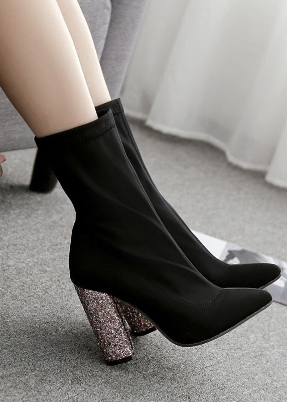 Escarpins Chunky Rosalie - Présence & Élégance