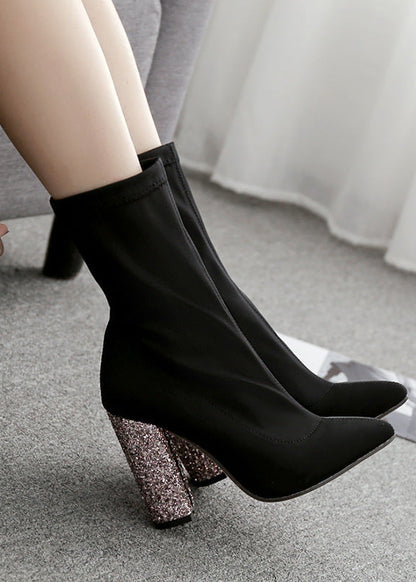 Escarpins Chunky Rosalie - Présence & Élégance