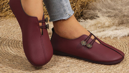 Chaussures d'été basses à enfourcher - Grande taille femme Feroval
