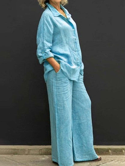 Ensemble chemise urbaine décontractée Feroval