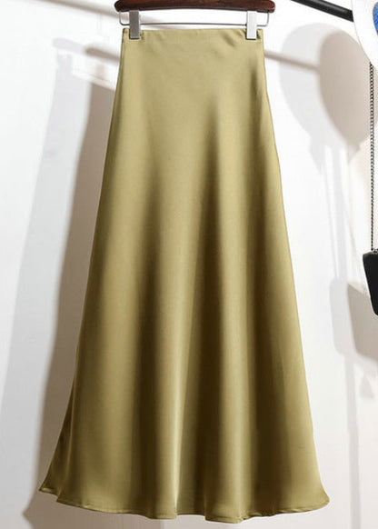 Jupe A-line en satin - Élégance et confort feroval