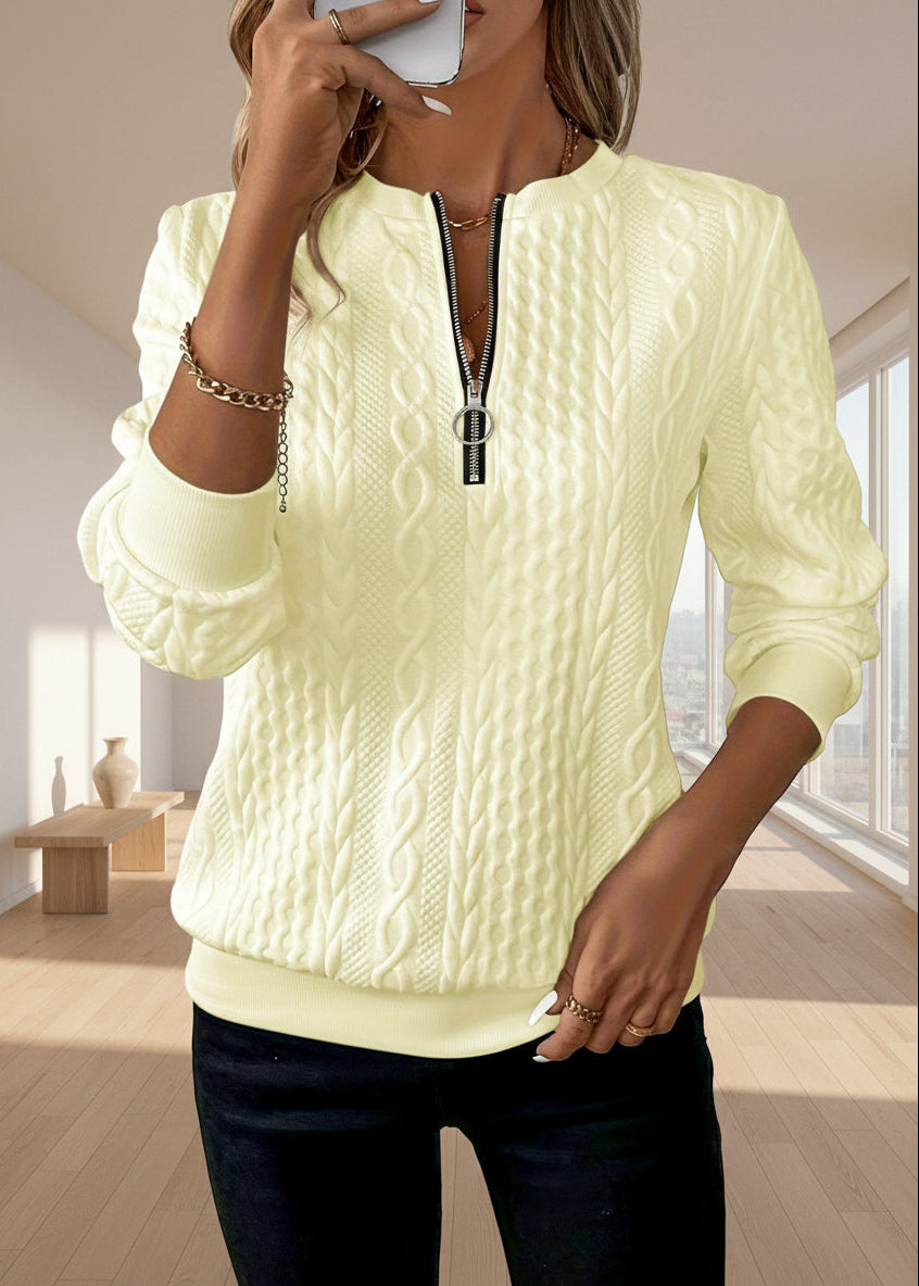 Valérie - Pull tricoté tendance pour femme Feroval