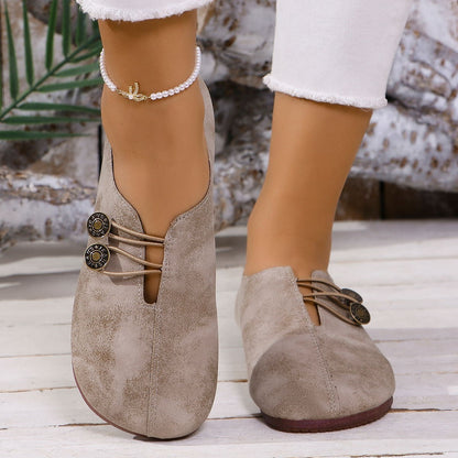 Chaussures d'été basses à enfourcher - Grande taille femme Feroval