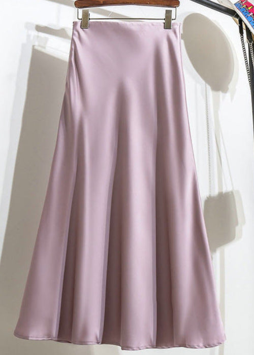 Jupe A-line en satin - Élégance et confort feroval