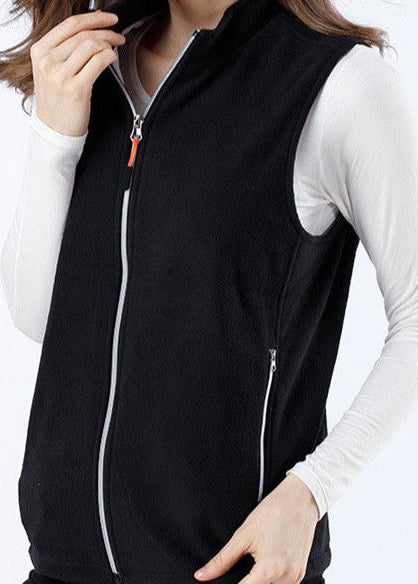 Gilet Chauffant USB Infrarouge - Veste Polaire Longue avec Chauffage Intégré