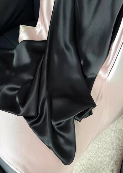 Jupe A-line en satin - Élégance et confort