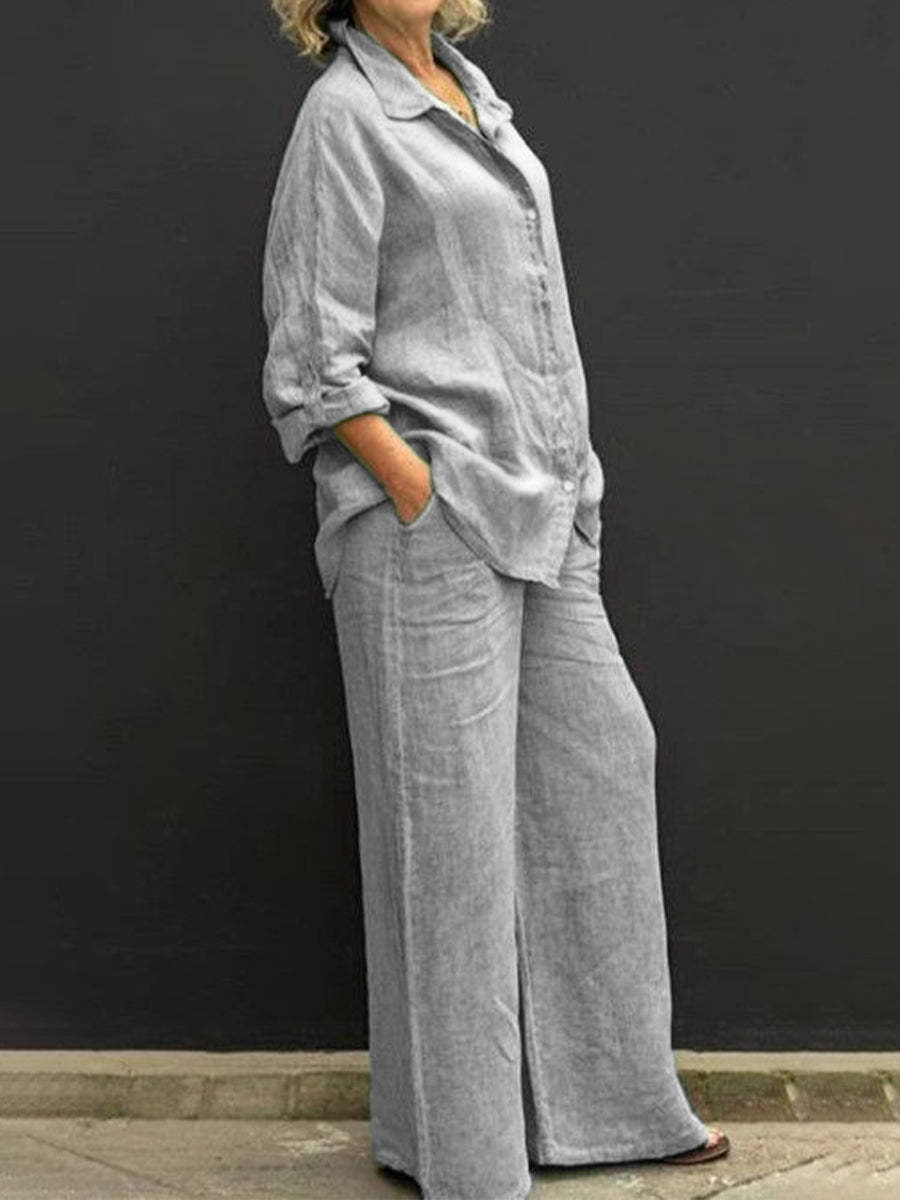 Ensemble chemise urbaine décontractée Feroval