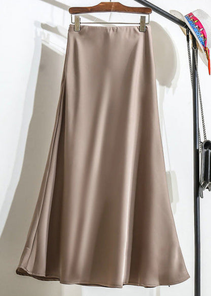 Jupe A-line en satin - Élégance et confort feroval