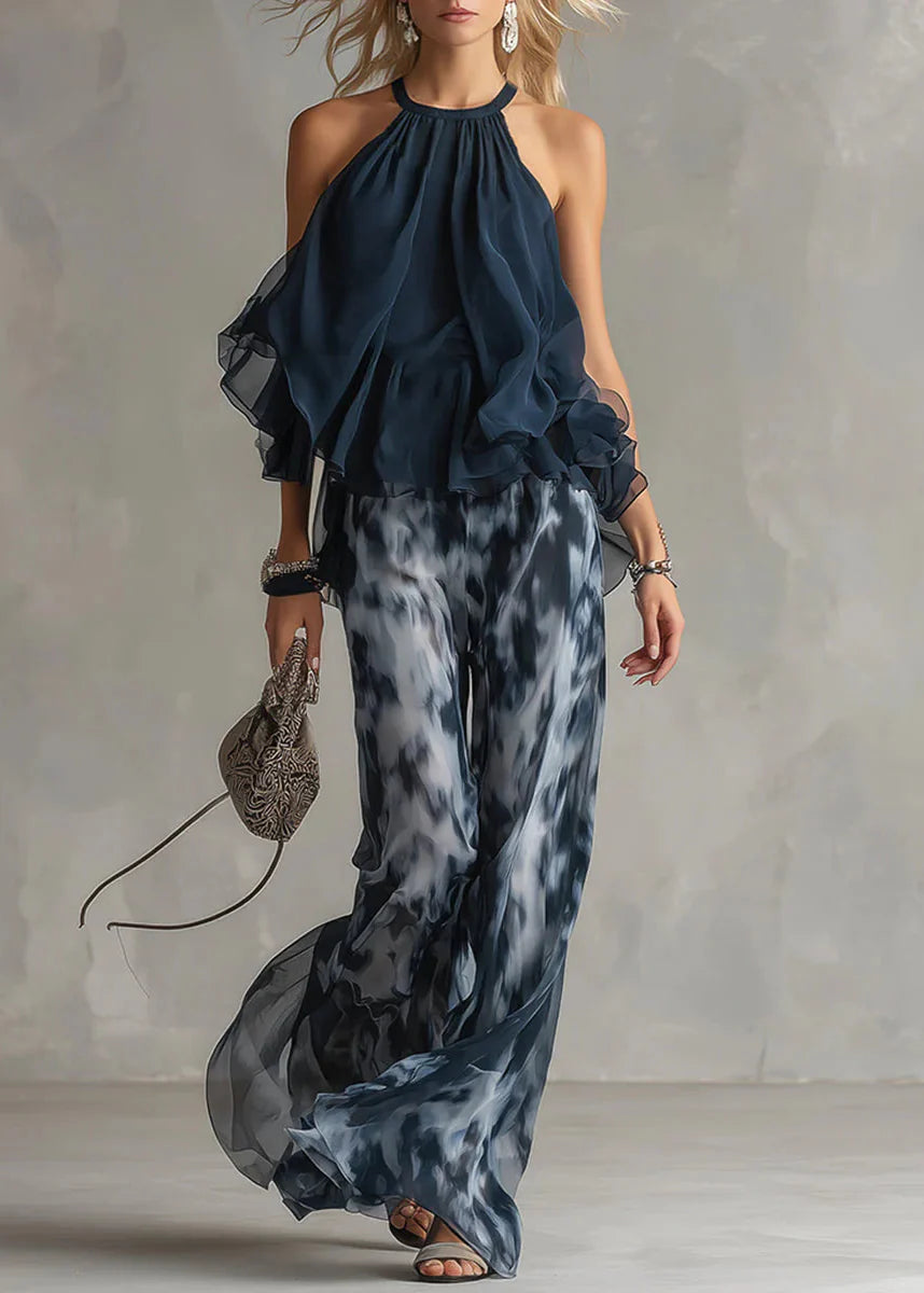 Azélie | Ensemble chic pantalon ample