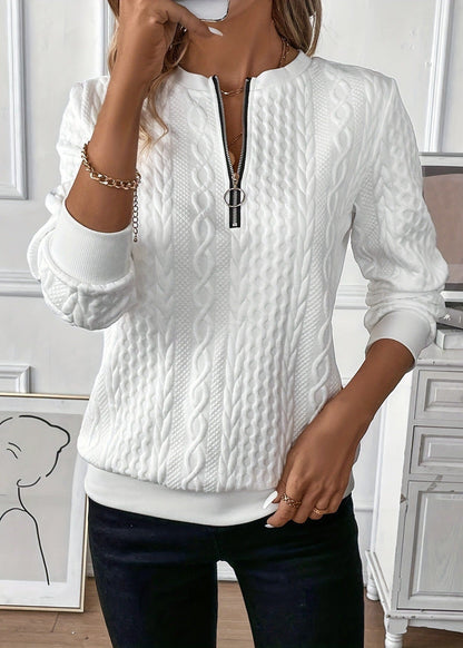 Valérie - Pull tricoté tendance pour femme Feroval