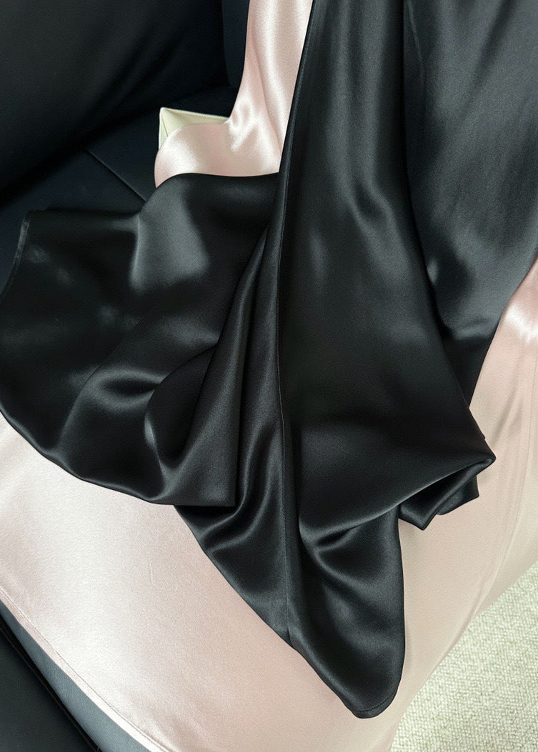 Jupe A-line en satin - Élégance et confort